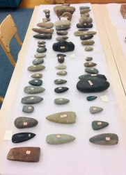 Lithic materials, primarily ground stone Celts from Puerto Rico